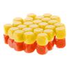 HXSCOO 50pcs Opaque Blank Dice D6 Replacement Dices for Party Board Game Casino Supplies (Color : Yellow Orange) view 1