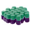 HXSCOO 50pcs Opaque Blank Dice D6 Replacement Dices for Party Board Game Casino Supplies (Color : Purple Green) view 1