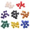 HXSCOO 10pcs 8 Sided Dice D8 Polyhedral Dice for Game Dice (Color : Yellow 1.6cm) view 2