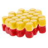 HXSCOO 50pcs Opaque Blank Dice D6 Replacement Dices for Party Board Game Casino Supplies (Color : Yellow Red) view 1