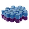 HXSCOO 50pcs Opaque Blank Dice D6 Replacement Dices for Party Board Game Casino Supplies (Color : Purple Yellow) view 4