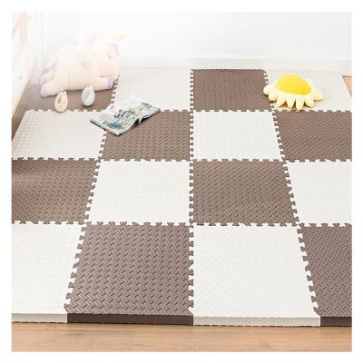 HSYFdy Interlocking Foam Play MatMulti Colour Soft EVA Floor Tiles Puzzle Playmats for Room Floor Play Area, 1.0/1.2/2/2.5cm Thick (Color : B, Size : 60x60x2.5cm-20tiles)