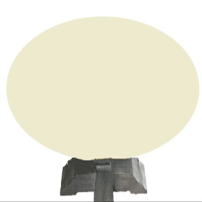 Felt Poker table Cover for 36, 48, 54, 60, or 72 round table made to order for glass or lifetime table (60 inch round, Ivory)