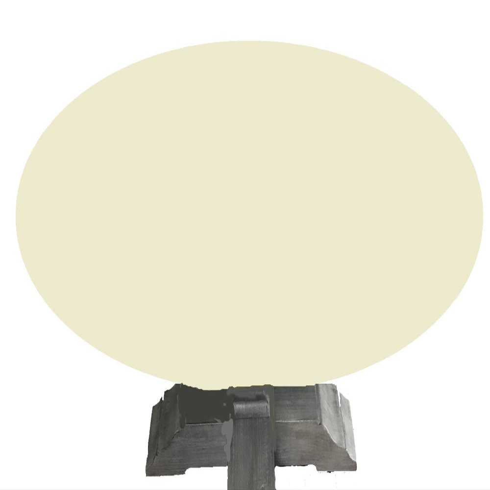 Felt Poker table Cover for 36, 48, 54, 60, or 72 round table made to order for glass or lifetime table (60 inch round, Ivory)