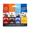 Bicycle 4 Playing Card Games in 1: Euchre, Hearts, Spades, and Solitaire (4 Card Game Pack) view 4