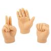 Tiny Hands Finger Puppets, Realistic Feeling Tiny Finger Hands Puppets, Comfortable Silicone Rock Paper Scissors Game, Fun Prank Toys, Puppet Show, Gag Gifts, Party Favor, 2.5" (12-Pack) view 4