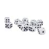 HXSCOO 100pcs White 6 Sided Spot Dice Set D6 New Role Playing Game Dices 12mm view 3