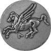Athena and Pegasus, Famous Ancient Greek Coin, Athena is Facing Left in This Popular Version, Percy Jackson Teen Gift, Great Stocking Stuffer 85S view 3