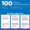 Nutrition Flash Cards Game  Nursing School Exam Prep  Nursing Student Essentials  Prepare for 2026 NCLEX ATI HESI Exams (Nutrition Success) view 2