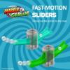 Marble Genius Marble Run Stunts Super Set: 125 Pieces Total, 20 Action Pieces Including 2 New Trampolines, Free Online App and Full-Color Instruction Booklet, Made for Ages 5 and Up view 4