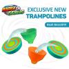 Marble Genius Stunts Trampoline Set: Includes 2 New Patented Trampolines and 2 Catch Buckets, Compatible with Other Marble Genius Products, Includes Online App, for Ages 5 and Above, Blue Bullseye view 3