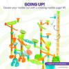 Marble Genius Auger Lift Extension, Marble Run Accessory Set Adds 13 Inches to Lifts for Additional Marbles Racing Fun, Motor & Batteries Not Included, for Ages 5 and Above, Neon view 2