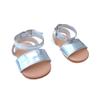 Sophia's Stripe Party Dress and Sandals for 18" Dolls, Pink/White view 3