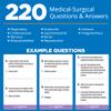 Med Surg Flash Cards Game  Nursing School Exam Prep  Nursing Student Essentials  Prepare for 2026 NCLEX ATI HESI Exams (Medical Surgical Success) view 2