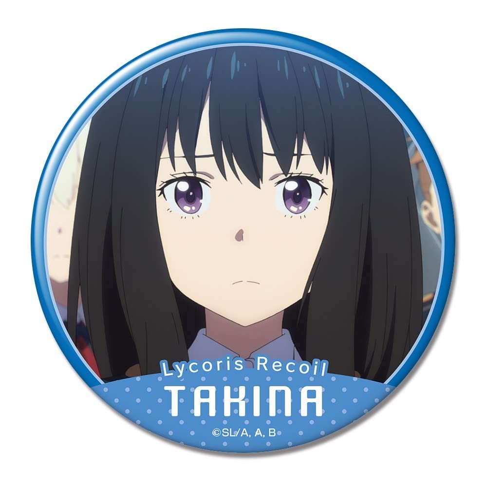 Ricoris Recoil KBAN-L001-m14 Takina Inoue Can Badge