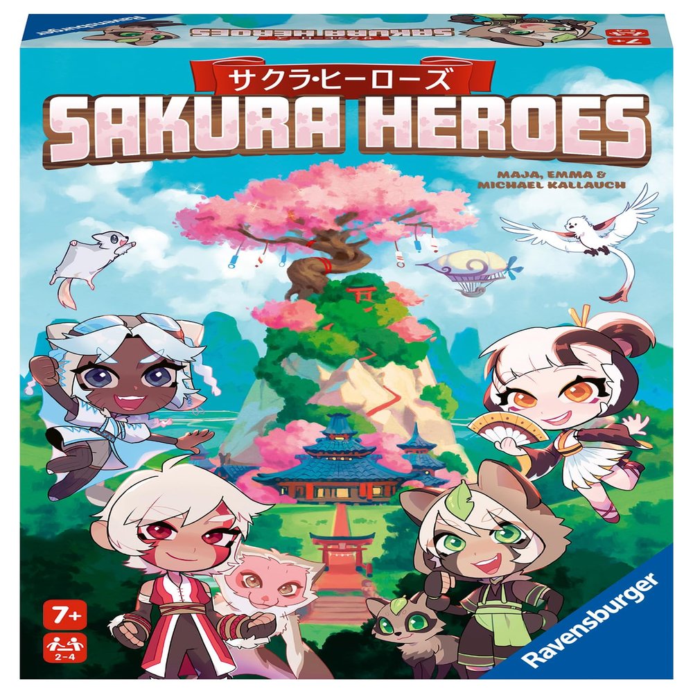 Ravensburger Sakura Heroes A Fast-Paced Dice Game for Anime Fans Ages 7 and Up
