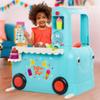 B. toys  Ice Cream Shoppe  Pretend Play Ice Cream Toys, Tablet & Accessories  Interactive Food Truck for Toddlers, Kids  Educational Pretend Play Set  2+ Years view 3