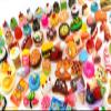 100 Pieces Miniature Food Drink Bottles Toys Dollhouse Pretend Play Kitchen Cooking Game Party Accessories Toys Hamburger Cake Pizza Doll House Landscape view 2
