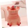 1pc Cute Pig Piggy Bank Resin Coin Bank Shatterproof Money Pig Shaped Money Box Coin Jar Saving Pot for Boys Girls as Birthday Size L view 3