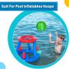 6 INCH PVC Mini Basketball Toys for Indoor Over Door Hoops, Soft 6" Small Balls Rubber for Pool, Beach, Yard, Lawn, Outdoor, Classroom, Little Playgound Ball for Adults & Kids (4PCS with Air Pump) view 2