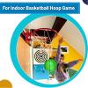 6 INCH PVC Mini Basketball Toys for Indoor Over Door Hoops, Soft 6" Small Balls Rubber for Pool, Beach, Yard, Lawn, Outdoor, Classroom, Little Playgound Ball for Adults & Kids (4PCS with Air Pump) view 4