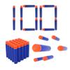 BOROLA 100Pcs EVA Foam Suction Darts 7.2cm Compatible for NERF Elite Blue view 1