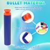 BOROLA 100Pcs EVA Foam Suction Darts 7.2cm Compatible for NERF Elite Blue view 2