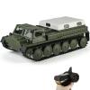 fisca Remote Control Crawler Car RC Military Transport Truck, 1/16 Scale 2.4Ghz Off-Road Army Vehicle Toy with Speed Control & Steering Control System for Kids Age 6, 7, 8, 9, 10 and Up Years Old view 1