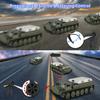 fisca Remote Control Crawler Car RC Military Transport Truck, 1/16 Scale 2.4Ghz Off-Road Army Vehicle Toy with Speed Control & Steering Control System for Kids Age 6, 7, 8, 9, 10 and Up Years Old view 3