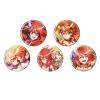 Senki Zetchou Symphogear XD Unlimited 10 Play Birthday Ver. Tin Badge Box of 5 view 1