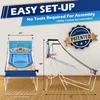 EjetGame Basketball Arcade Game, Kids Basketball Gifts for Kids Boys Girls Children Youth & Teens | 16-in-1 Games Dual Shot,Blue view 3