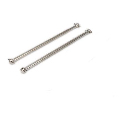 2Pcs Metal Drive Shaft Dogbone 61mm 63mm 70mm 77mm 84mm 87mm 101mm For 94101 94102 94103 94106 94108 94110 94111 94122 94123 For RC Car Upgrade Parts Spare Accessories ( Color : 2pcs 84mm silver )