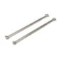2Pcs Metal Drive Shaft Dogbone 61mm 63mm 70mm 77mm 84mm 87mm 101mm For 94101 94102 94103 94106 94108 94110 94111 94122 94123 For RC Car Upgrade Parts Spare Accessories ( Color : 2pcs 84mm silver ) view 1