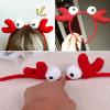 Lamantery Cute Lobster Headband Red Crab Headband Animal Cosplay Lobster Shaped Hair Hoop Hair Accessories for Halloween Christmas Cosplay Party Costume 2pcs view 4