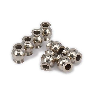 GatherTOOL 8pcs/Set RC Ball Head of Shock Absorber Damper 1/8 1/10 1/16 1/18 Rc Model Car Tpy Spare Parts for Hpi Losi Axial Redcat Himoto (Color : F290007)