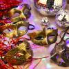 Yunsailing 40 Pcs Masquerade Mask Bulk Vintage Mardi Gras Masks Antique for Venetian Ball Carnival Cosplay Performance Prop(Gold, Silver) view 4