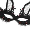 Vayator Halloween Easter Nightclub Bar Bunny Mask Prom Show Bunny Mask Halloween Mask Halloween Decoration Eye Mask Masquerade Mask Halloween Party Props COS Party Eye Mask Decoration (Black) view 2