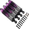 GORHLady Front Rear RC Shock Absorber, 4-Pack Shock Absorber Damper Oil Adjustable Alloy Aluminum Shock-98mm- view 3