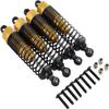 GORHLady Front Rear RC Shock Absorber, 4-Pack Shock Absorber Damper Oil Adjustable Alloy Aluminum Shock-98mm- view 2