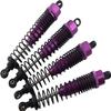 GORHLady Front Rear RC Shock Absorber, 4-Pack Shock Absorber Damper Oil Adjustable Alloy Aluminum Shock-108mm- view 4