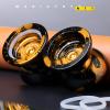 MAGICYOYO Dual Purpose Yoyo N11 - Responsive Yo Yo for Kids 8-12 or Above & Unresponsive Bearing Kit for Advanced Edge Hook Finger Spin with Yo Yo Glove + Bag + 12 Yoyo Strings (Black Golden) view 2