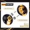 MAGICYOYO Dual Purpose Yoyo N11 - Responsive Yo Yo for Kids 8-12 or Above & Unresponsive Bearing Kit for Advanced Edge Hook Finger Spin with Yo Yo Glove + Bag + 12 Yoyo Strings (Black Golden) view 3