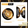 MAGICYOYO Dual Purpose Yoyo N11 - Responsive Yo Yo for Kids 8-12 or Above & Unresponsive Bearing Kit for Advanced Edge Hook Finger Spin with Yo Yo Glove + Bag + 12 Yoyo Strings (Black Golden) view 4