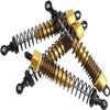 GORHLady Front Rear RC Shock Absorber, 4-Pack Shock Absorber Damper Oil Adjustable Alloy Aluminum Shock-108mm- view 4