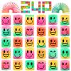 AZEN 24 Pcs Mini Spring Party Favors for Kids 3-5 4-8, Goodie Bags Stuffers for Birthday Party, Classroom Prizes Kids Prizes, Small Bulk Toys Gifts (4 Smile) view 1