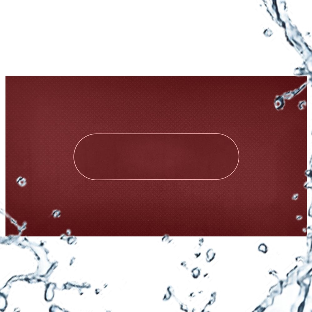 BALIKEN 108 x 56 Inch Texas Hold'em Poker Mat for Tabletop with Smooth Premium Surface Noise Reduction Dustproof Professional Gambling Tablecloth
