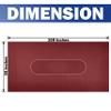 BALIKEN 108 x 56 Inch Texas Hold'em Poker Mat for Tabletop with Smooth Premium Surface Noise Reduction Dustproof Professional Gambling Tablecloth view 3