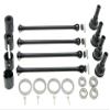 Parts for Traxxas Maxx WideMaxx Driveshaft 8996X Assembled Steel CV Drive Shaft Set Upgrade Replacement(Black) view 4