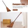 DOITOOL Broom Small Broom for Kids and Toddlers, Wood Handle, Kids Size 23.2, Toy Cinnamon view 2
