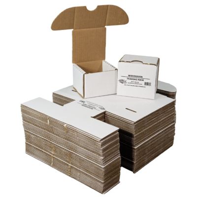 50-Pack  200-count Hidden-Tuck  Woodhaven Trading Firm Brand Trading/Gaming Card Storage Box